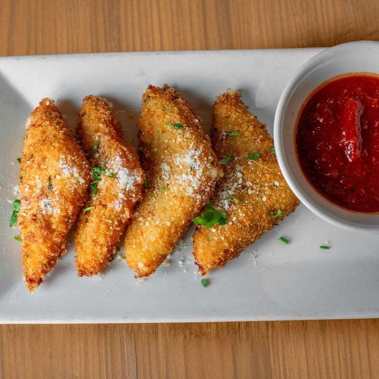 Mozzarella Sticks That Melt Hearts