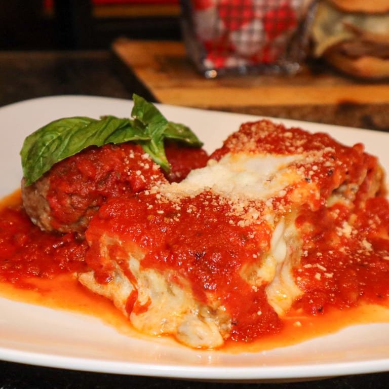 Delicious Lasagna Made Fresh