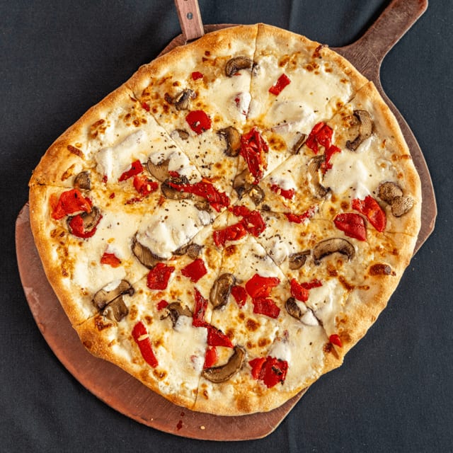 Portobello & Pimiento.